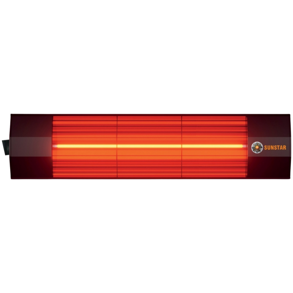 Sunstar 2000W Halojen Elektrikli Soba Dış Mekan Cafe Tipi Termostatlı Isıtıcı